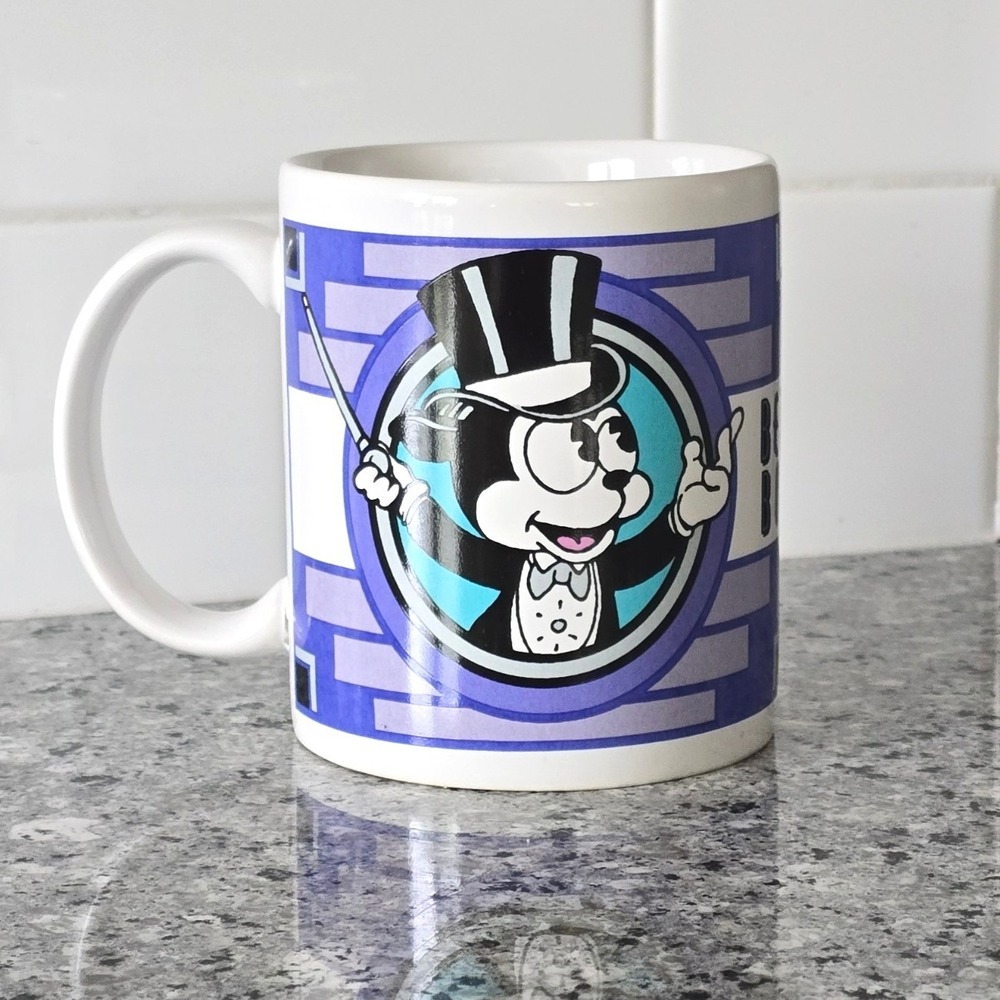 Vandor Betty Boop and Felix Deco-Dence Coffee Mug 1998 Purple Art Deco‎ Ceramic - Picture 3 of 7